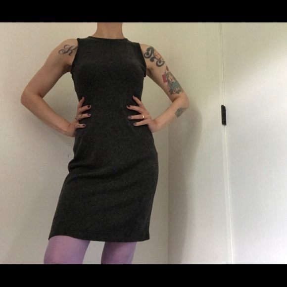 Jaloux/zalu Dresses & Skirts - Jaloux/zalu Charcoal Grey Tank Dress